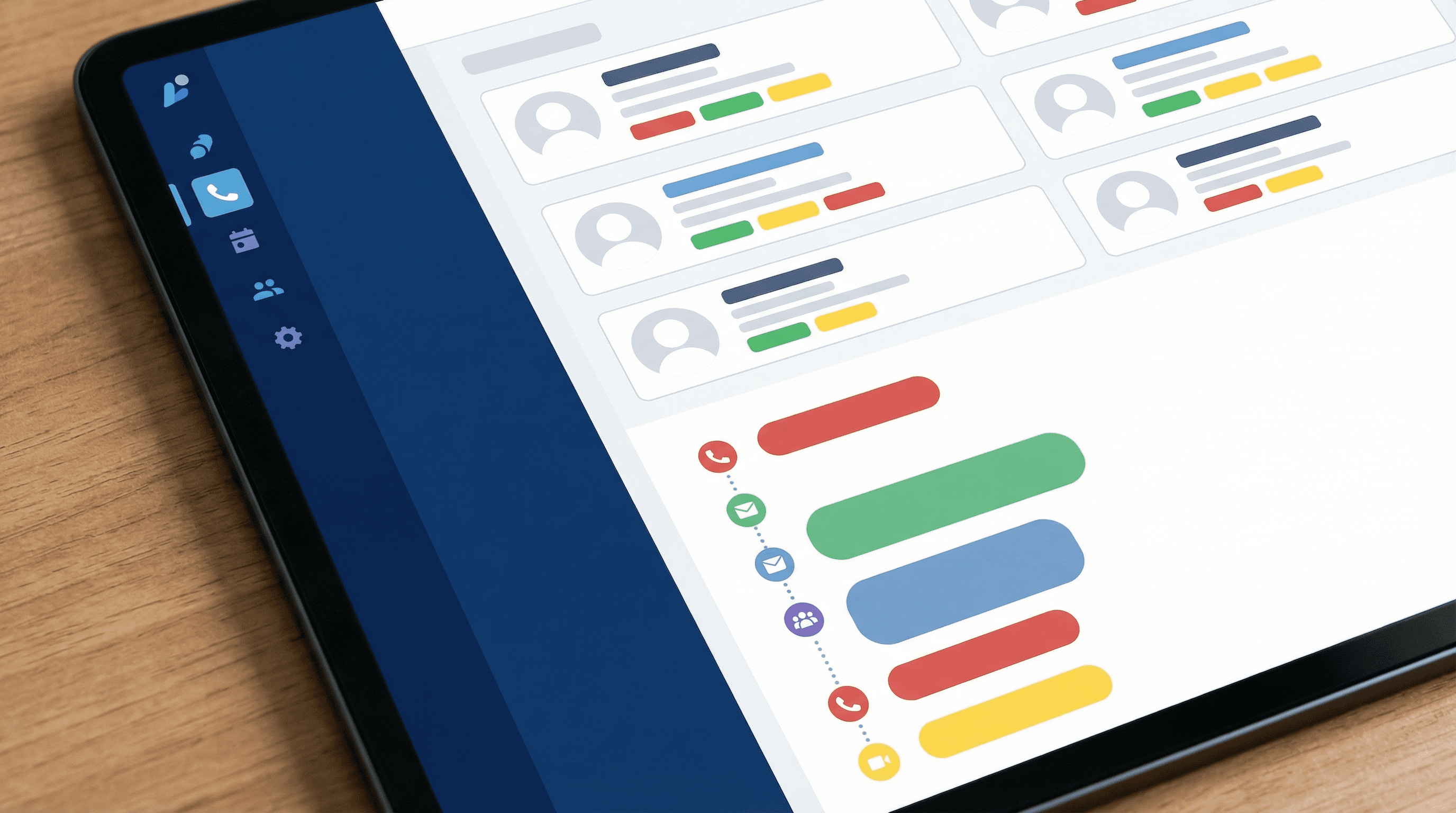 機能4: 顧客管理(CRM)機能の操作画面イメージ